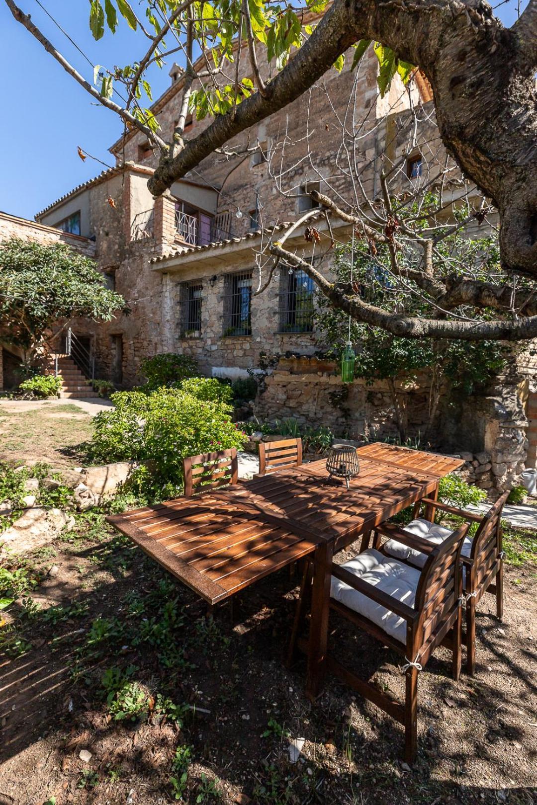 Masia Aubareda San Marti de Tous ภายนอก รูปภาพ