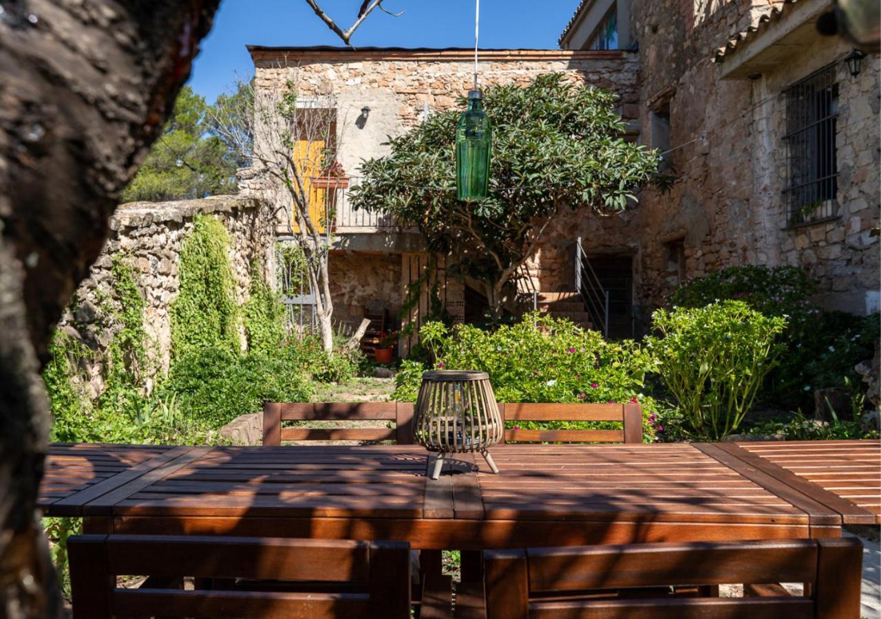 Masia Aubareda San Marti de Tous ภายนอก รูปภาพ