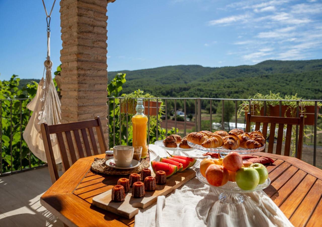 Masia Aubareda San Marti de Tous ภายนอก รูปภาพ